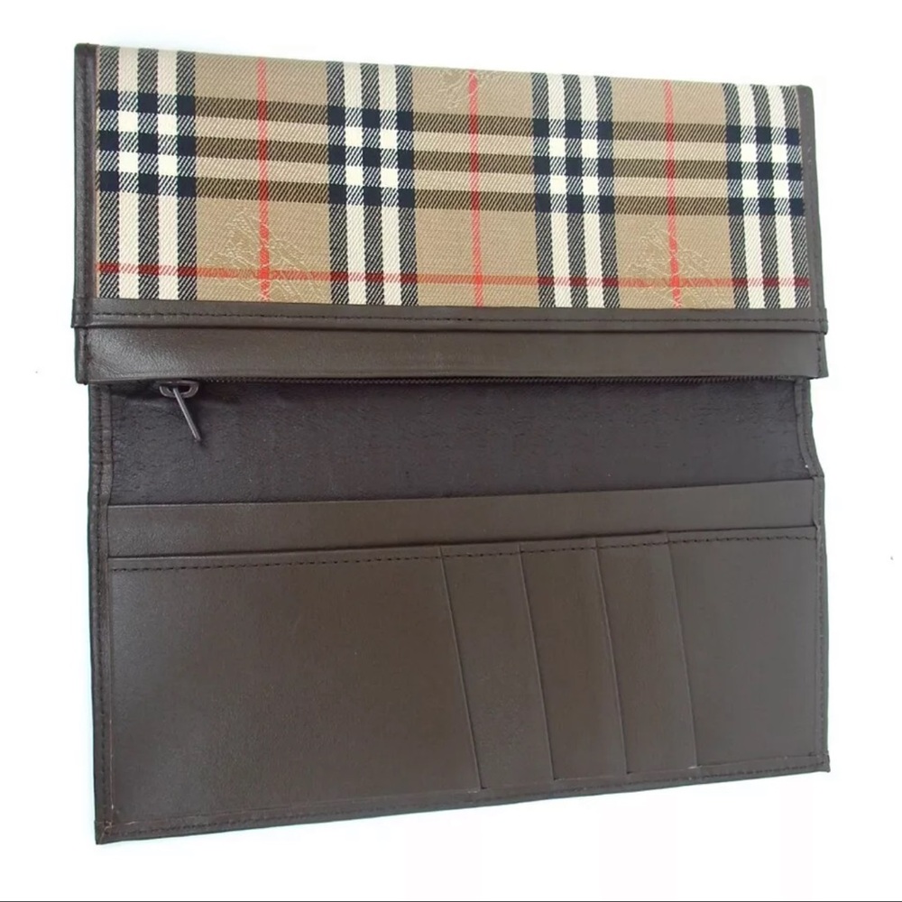 AUTH Burberry Nova Check Bifold Wallet - Picture 8 of 10